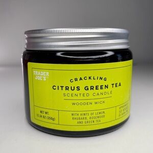 Trader Joe's Crackling Citrus Green Tea Scented Candle